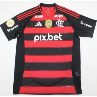 Flamengo 1a Equipación con parche 2025/26